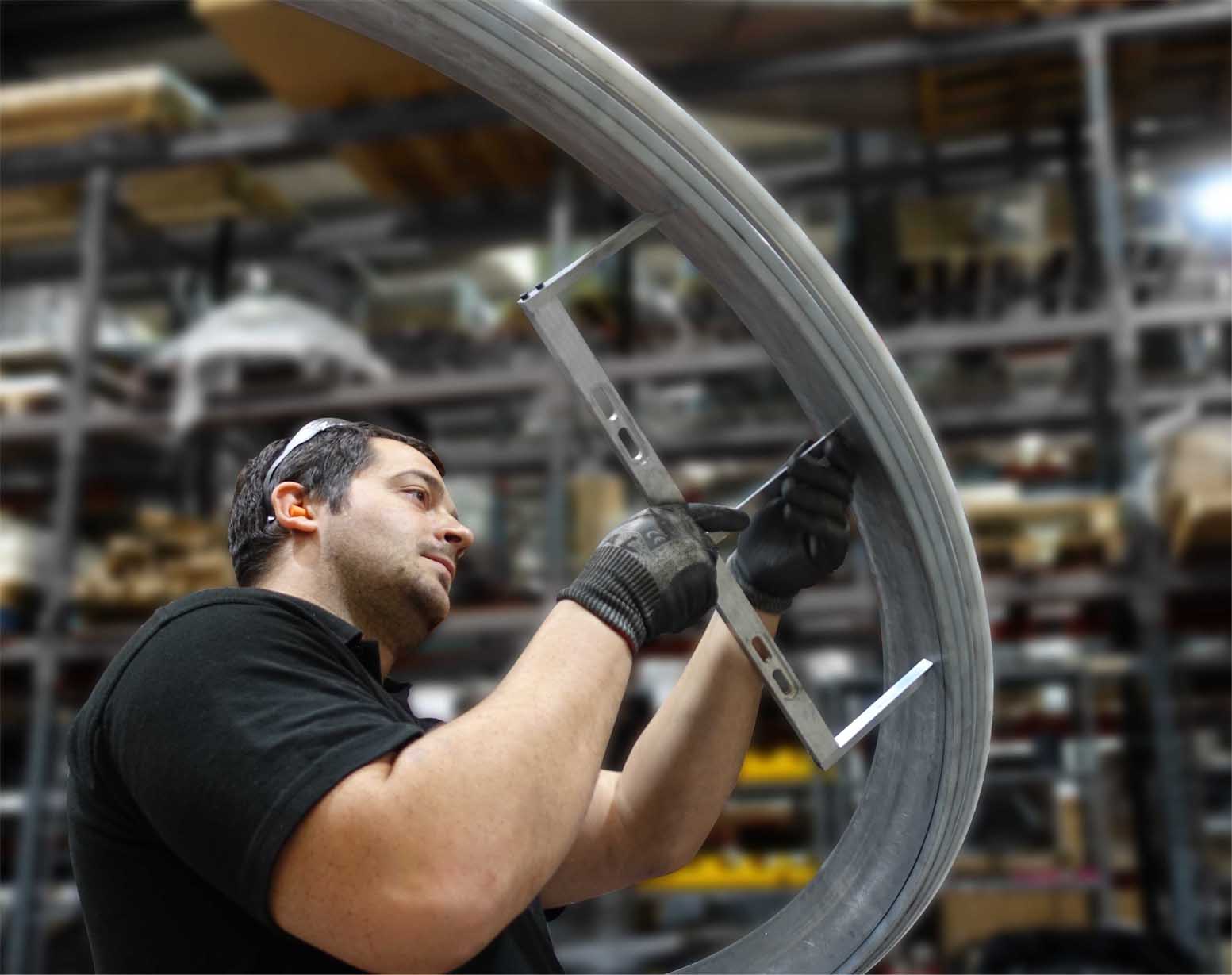 led light profile bending